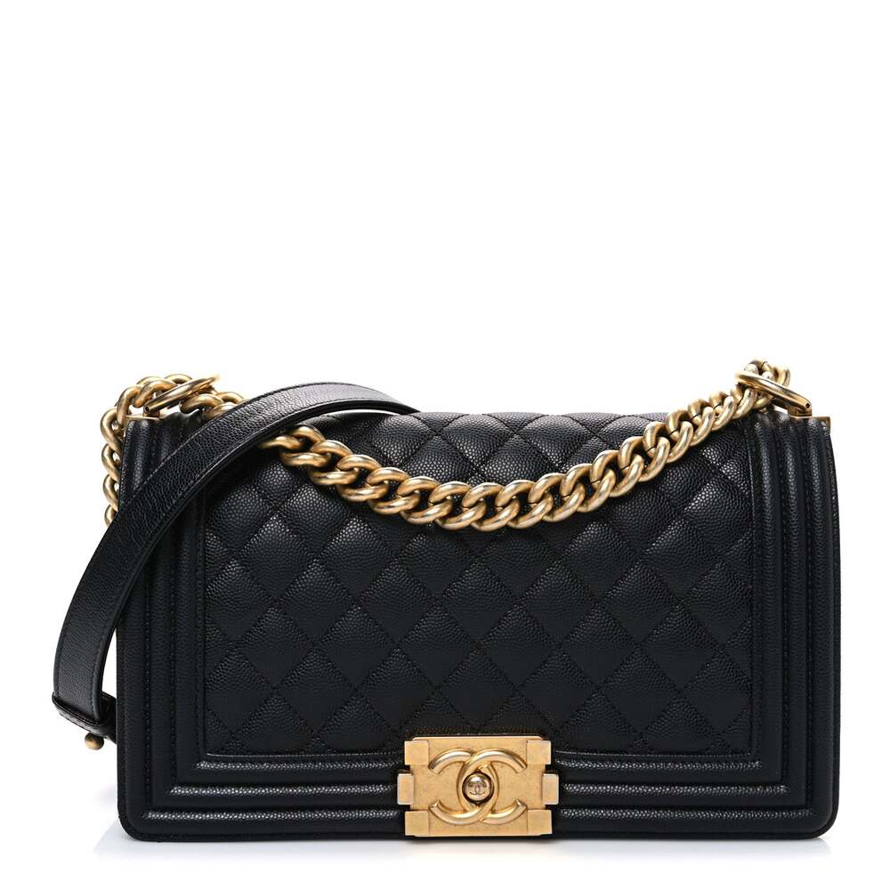 Chanel Caviar Quilted Medium Boy Flap #308305C42B
